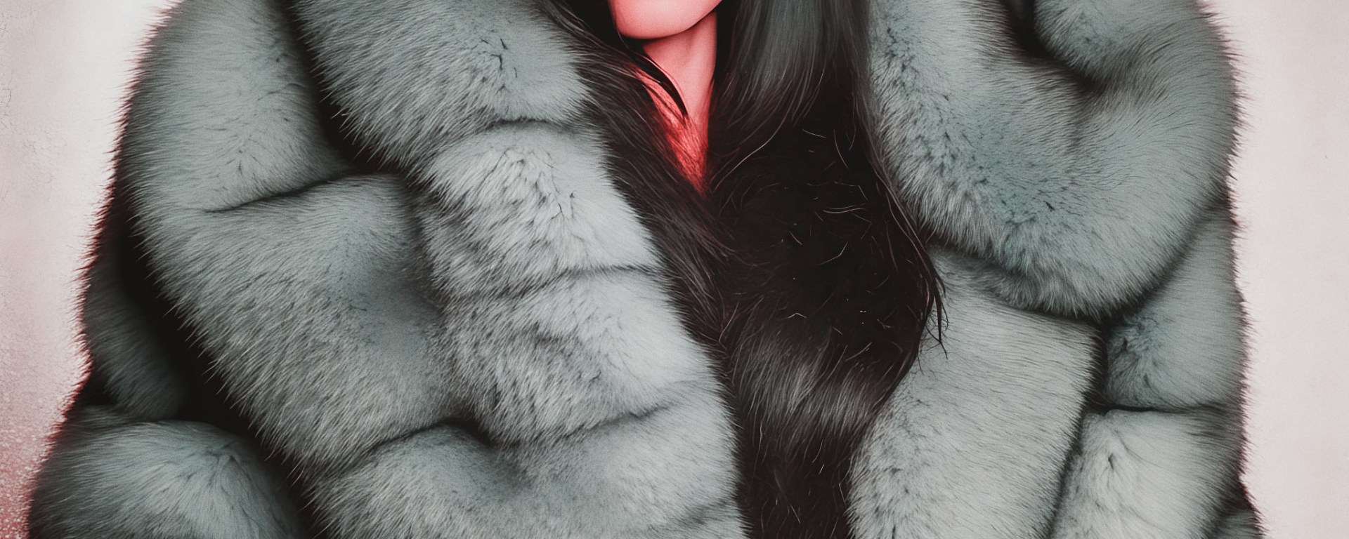 Stable Diffusion Render of Angelina Jolie wearing a Fur Coat