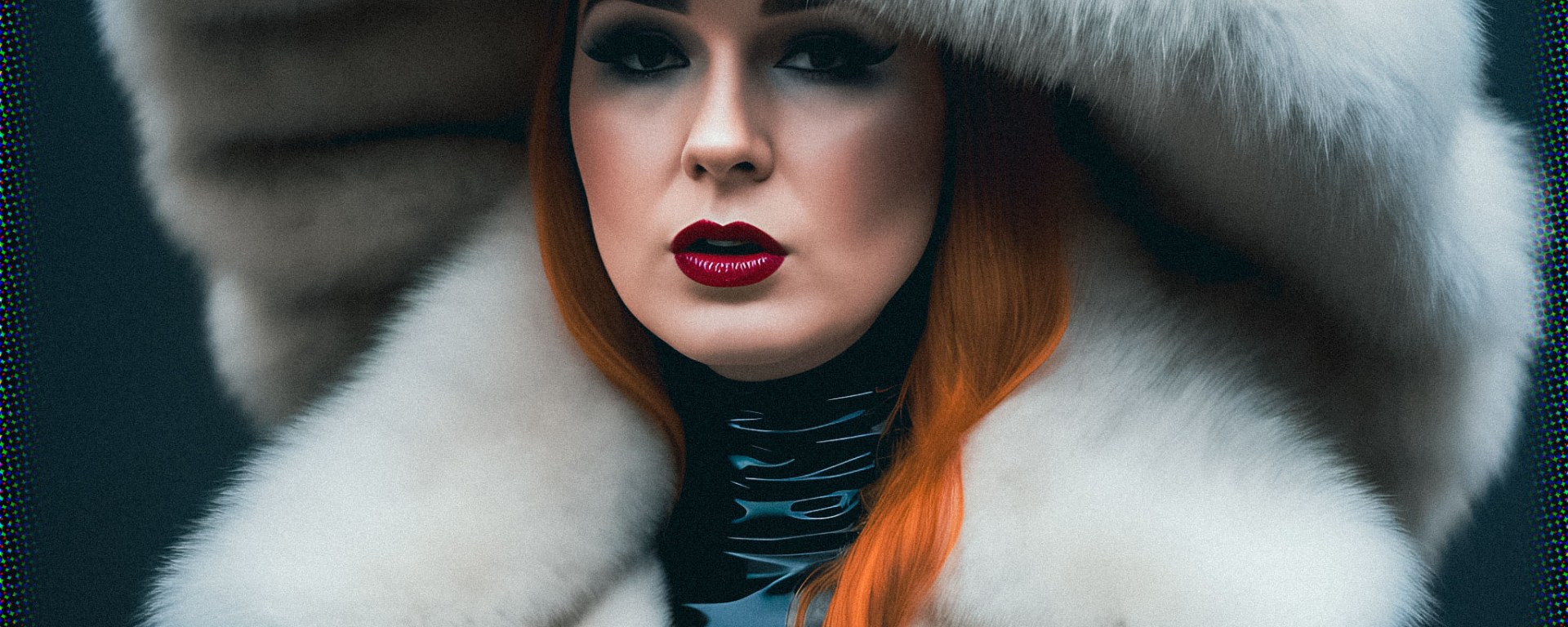 Stable Diffusion Render of Karen Gillan in a Fur Coat